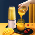 Portable USB Rechargeable Blender, 400Ml Smoothie Maker with 6 Blades, for Shakes Juice, Travel Sports Outdoor, 2000Mah Battery, 40W Power