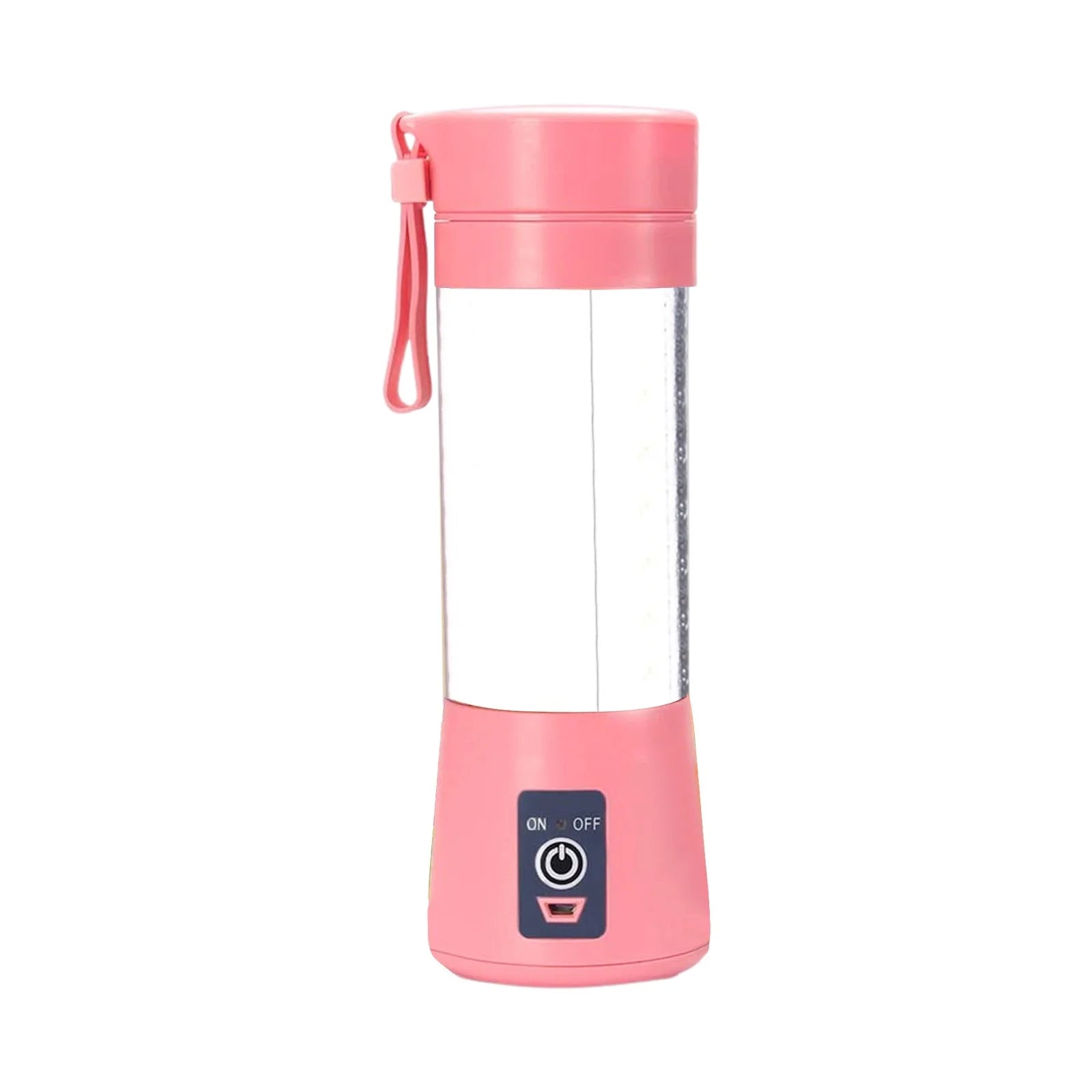 Portable Blenders Individual Juicer for Shakes Fruit Juicer USB Rechargeable with 6 Blades Handheld Blenders for Sports Travel and Outdoors