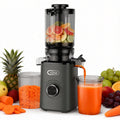 Cold Press Juicer Fruit Machine - Electric Juice Maker Extractor Squeezer, Slow Masticating Fresh Juicers Blender Machines Easy Clean for Whole Vegetable & Fruits, Juicing Pressed Kitchen Appliances