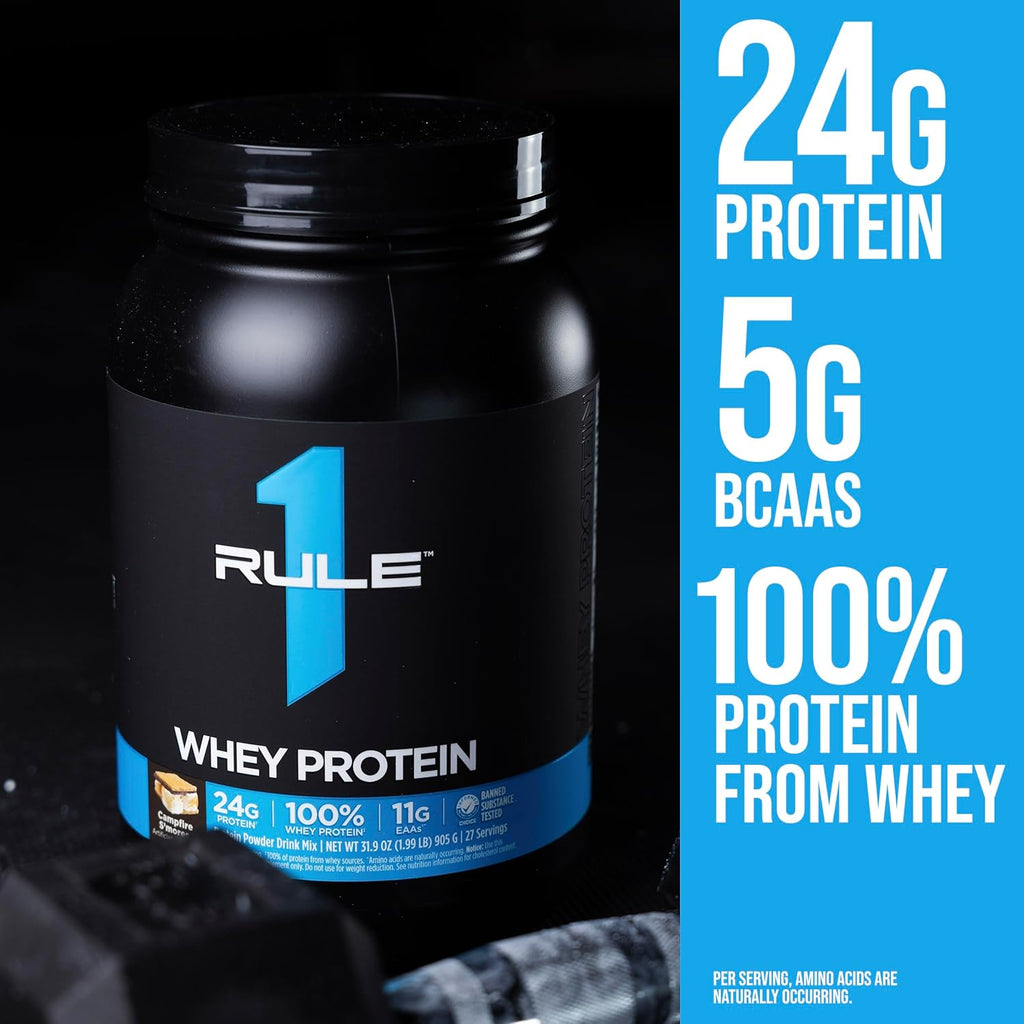 Whey Protein Powder, Banana Crème, 27 Servings
