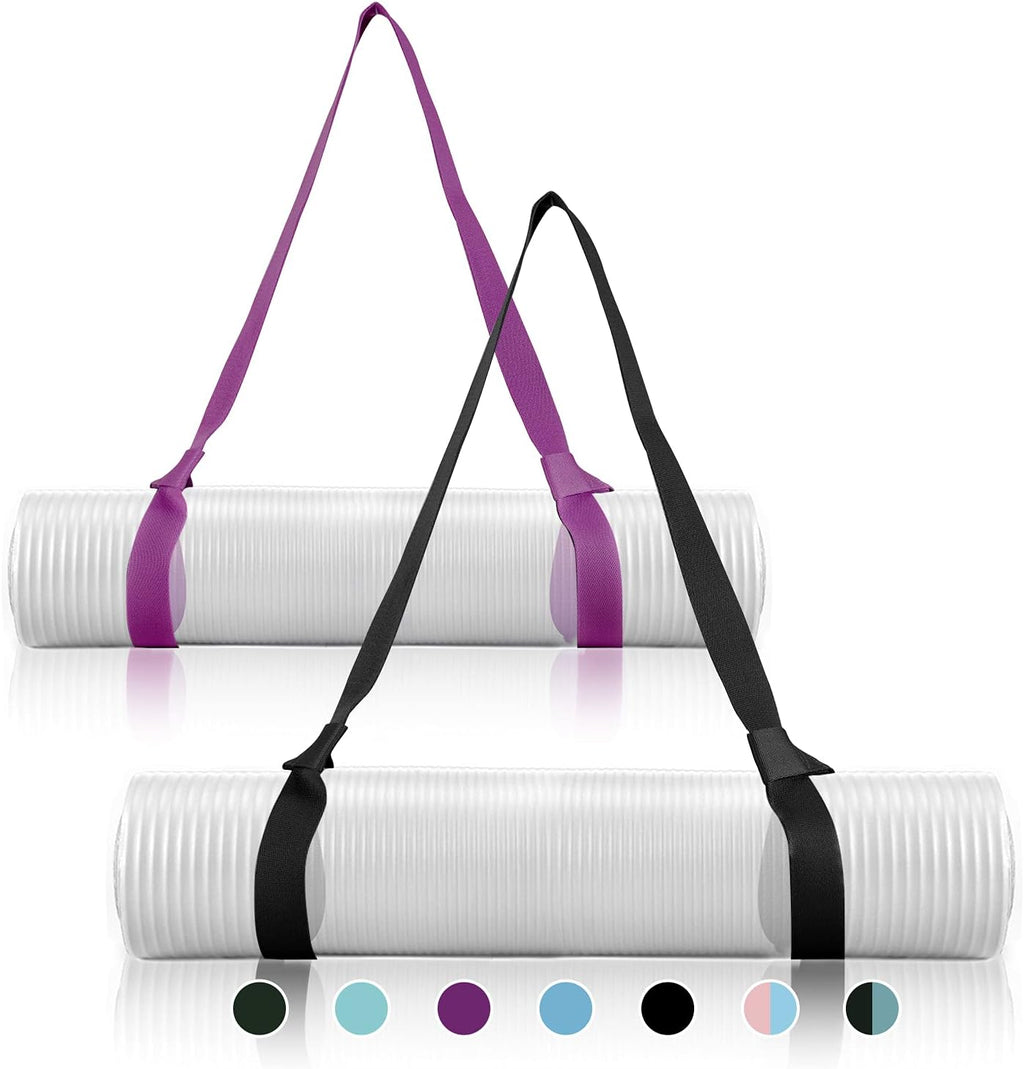 2 Packs Yoga Mat Strap for Carrying,Yoga Mat Carrier